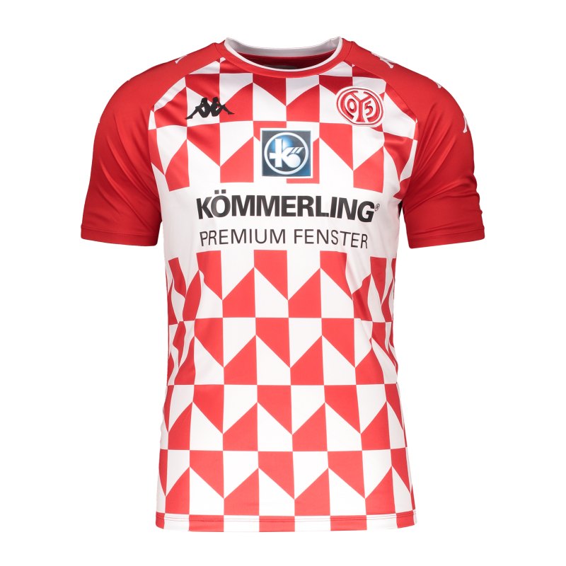 Kappa 1. FSV Mainz 05 Trikot Home 2021/2022 Kids Rot - rot
