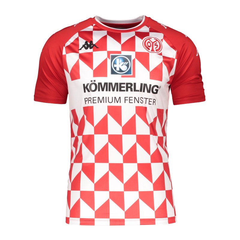 Kappa 1. FSV Mainz 05 Trikot Home 2021/2022 Rot - rot