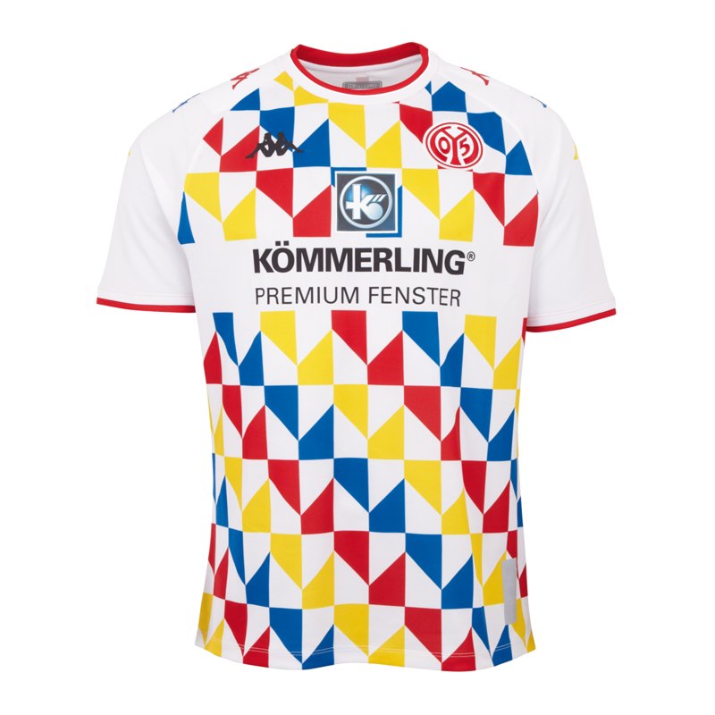 Kappa 1. FSV Mainz 05 Fastnachtstrikot 2021/2022 Weiss - weiss