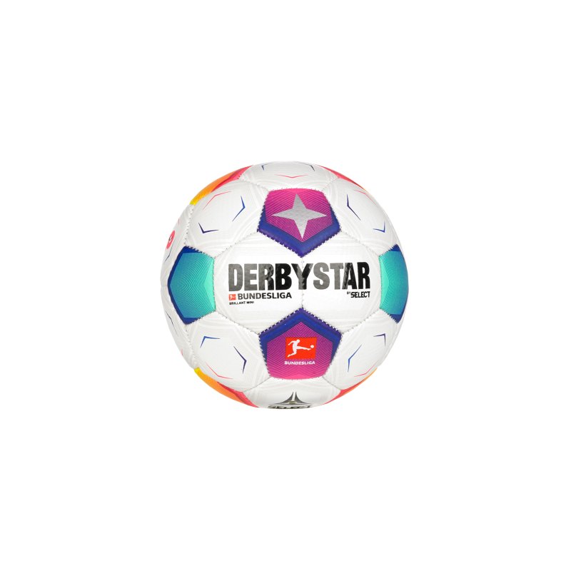 Derbystar Bundesliga Brillant v23 Miniball F023 - weiss