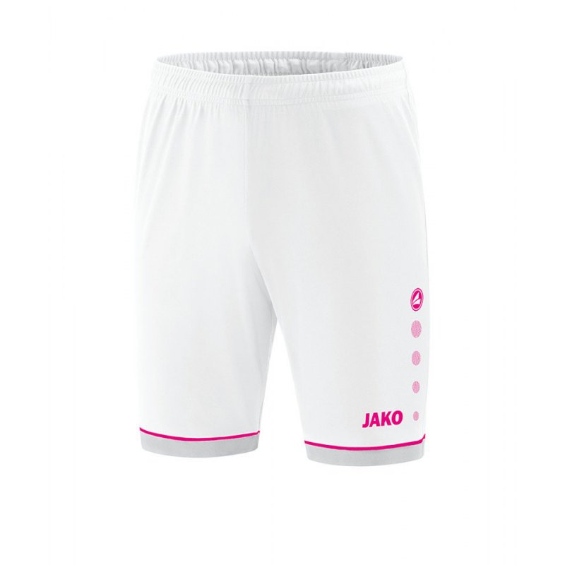 Jako Competition 2.0 Sporthose Weiss Pink F00 - weiss