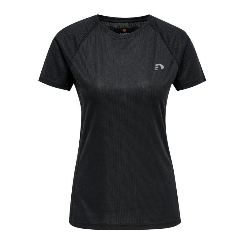 Newline Core T-Shirt Running Damen Schwarz F2001 - schwarz