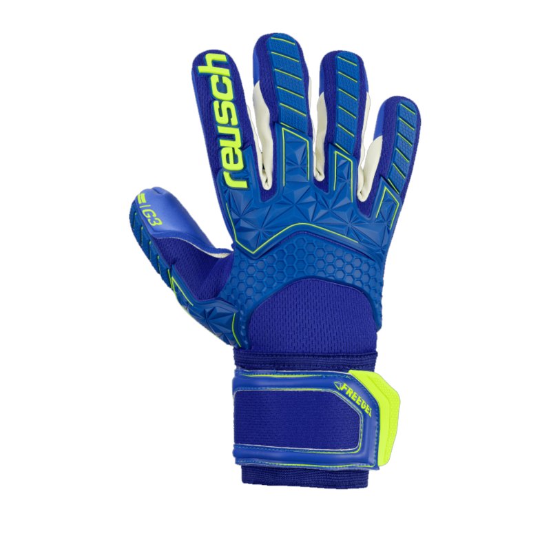 Reusch Freegel G3 Finger Support TW-Handschuh Blau - blau