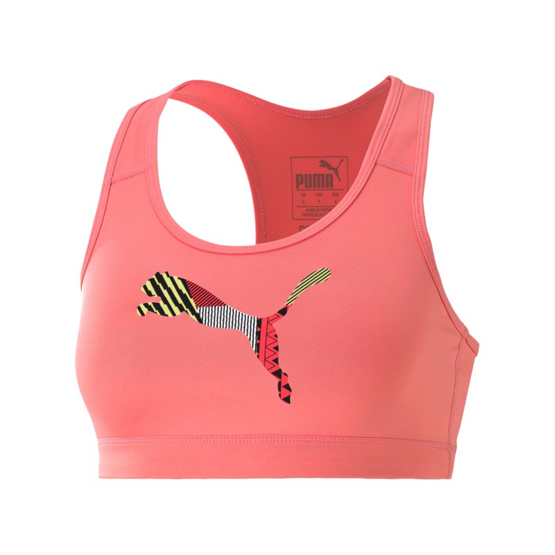 PUMA 4Keeps Sport-BH Damen Pink F017 - pink