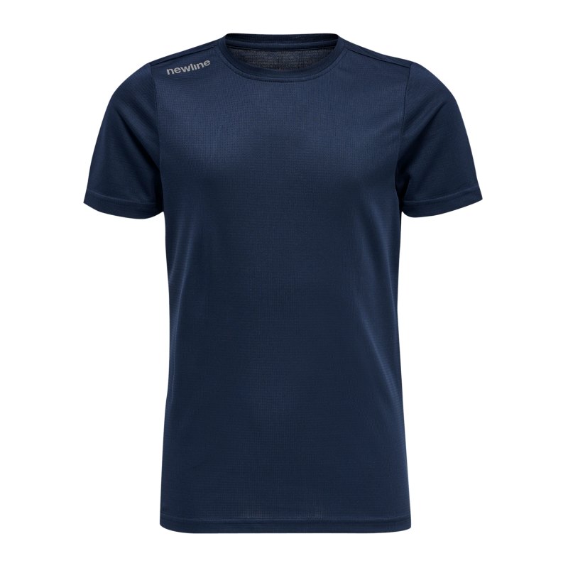 Newline Core Functional T-Shirt Running Kids F1009 - blau
