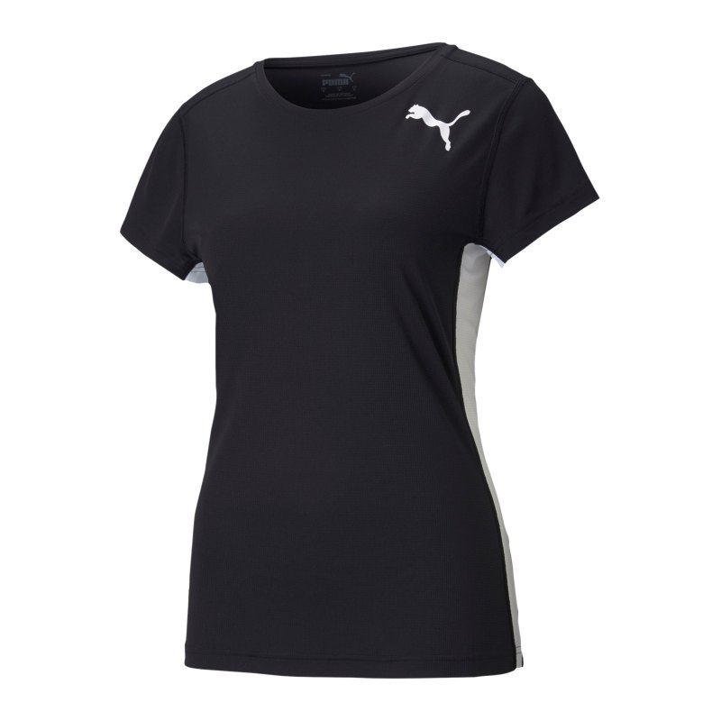 PUMA Cross the Line 2.0 T-Shirt Training Damen F01 - schwarz