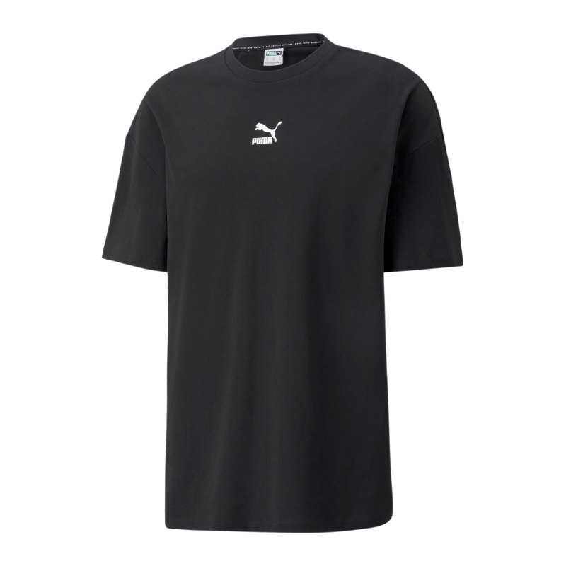 PUMA Classics Boxy T-Shirt Schwarz F01 - schwarz