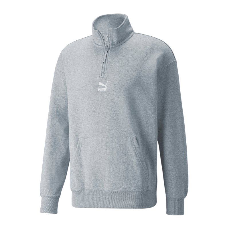 PUMA Classics Zip Sweatshirt Grau F04 - grau