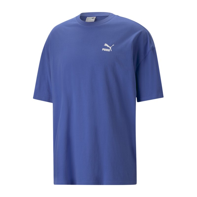 PUMA CLASSICS Oversized T-Shirt Blau F92 - blau
