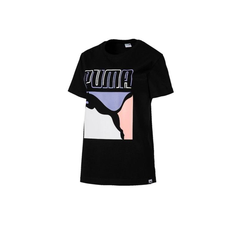 PUMA Graphics Reg Triple T-Shirt Schwarz F01 - schwarz