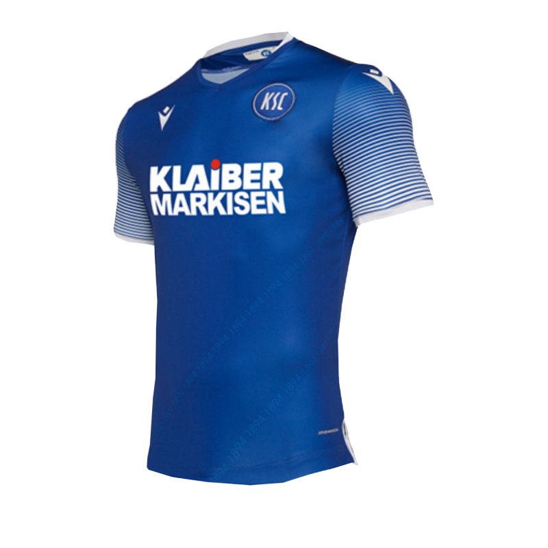 Macron Karlsruher SC Auth Trikot Home 2019/2020Blau - blau
