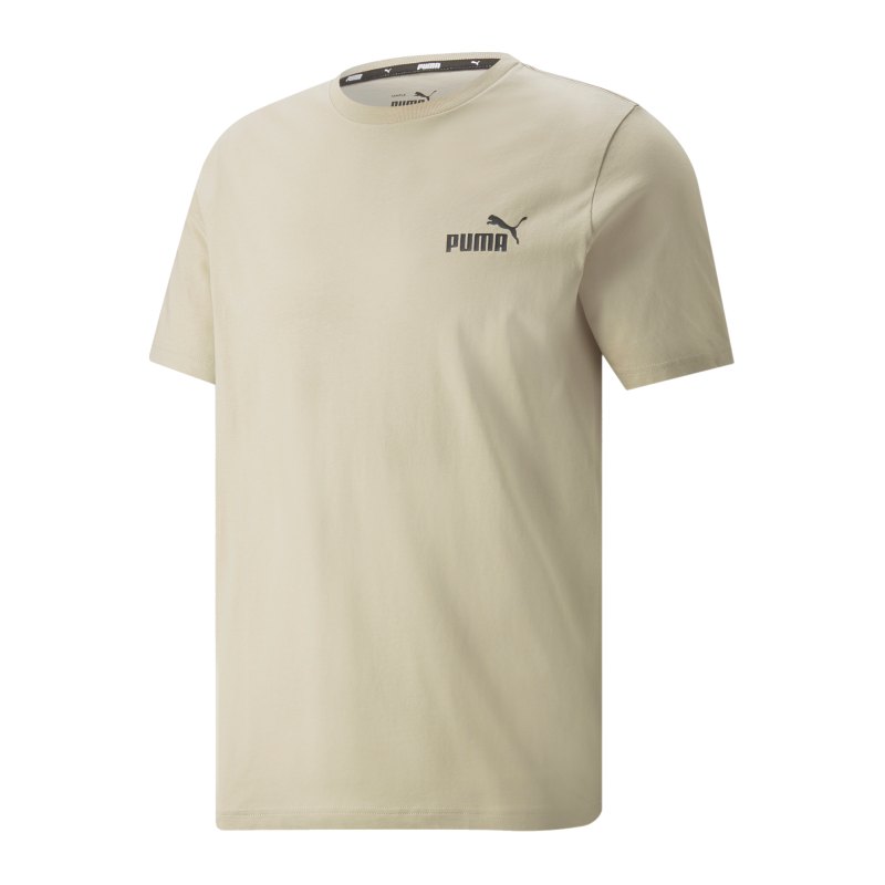 PUMA Essentials Small Logo T-Shirt Beige F64 - beige