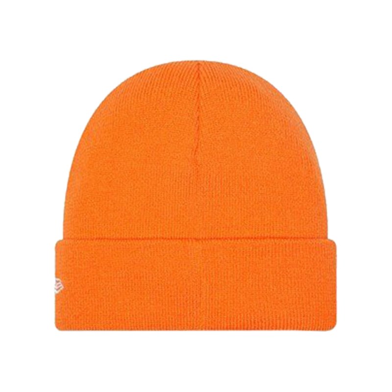 New Era Pop Colour Cuff Knit Beanie Orange FRSH - orange