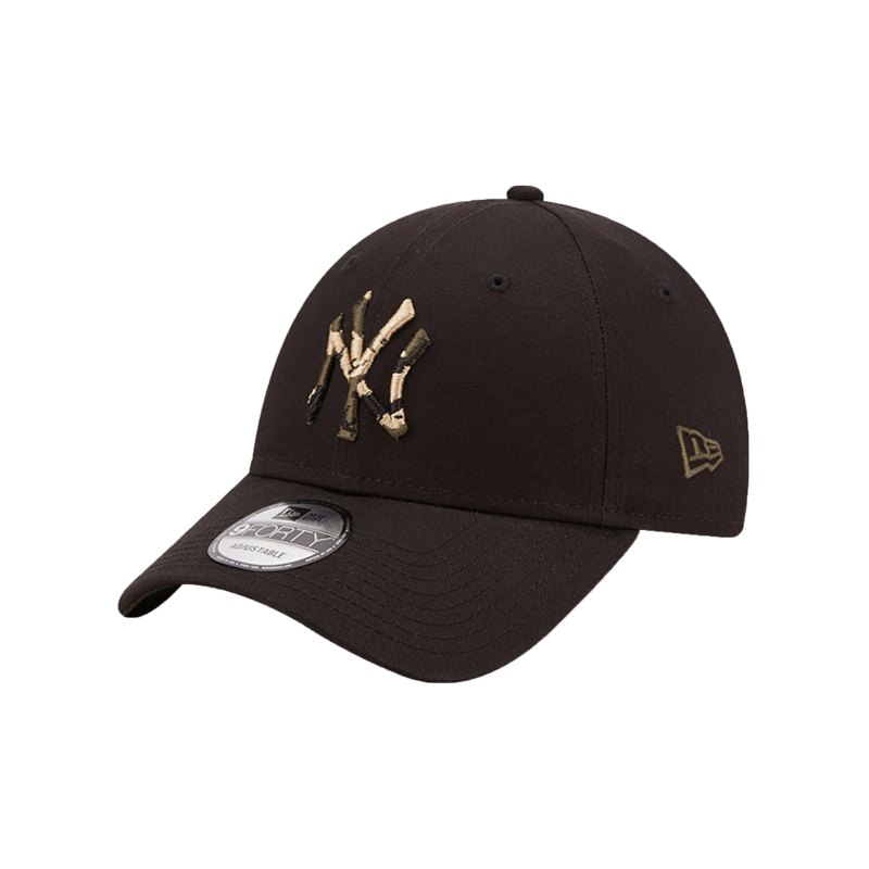 New Era NY Yankees Camo Infill 9Forty Cap FBLKWDC - schwarz