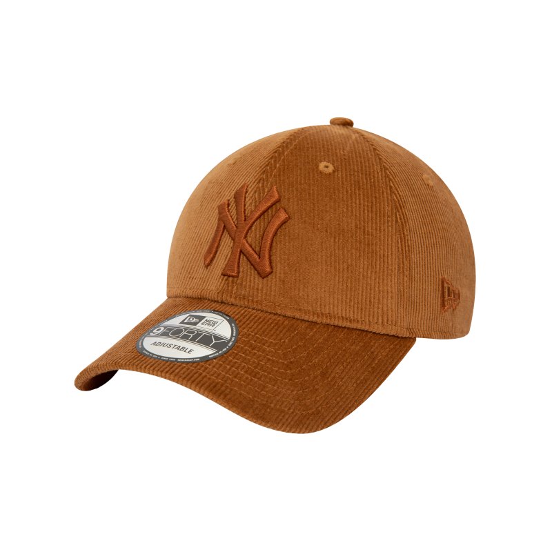 New Era New York Yankees Cord 9Forty Cap FEBREBR - braun