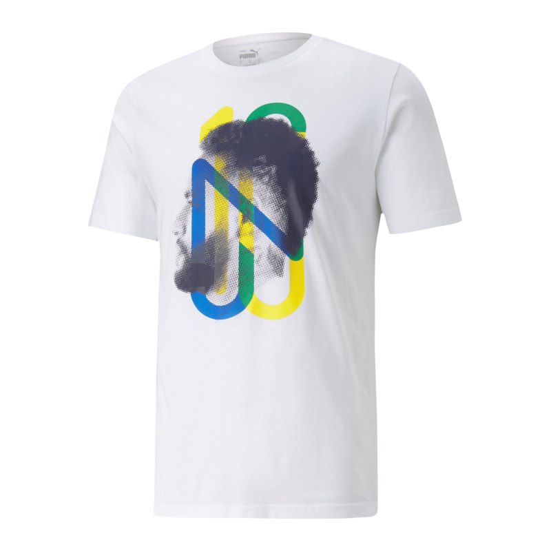 Puma Neymar JR Future T-Shirt Weiss F41 - weiss
