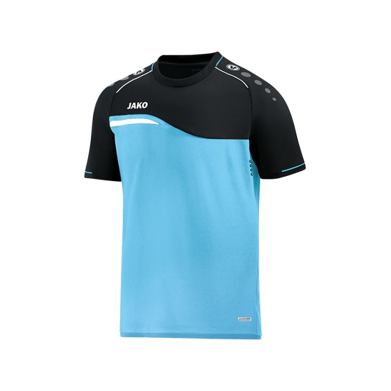 Jako Competition 2.0 T-Shirt Blau Schwarz F45 - blau