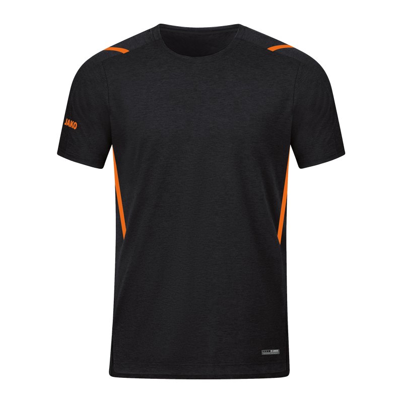 JAKO Challenge Freizeit T-Shirt Kids Orange F506 - schwarz