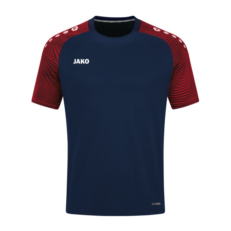 JAKO Performance T-Shirt Dunkelblau Rot F909 - blau