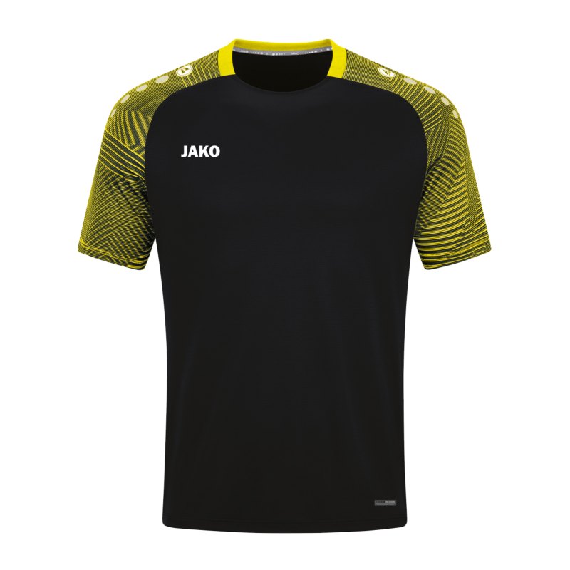 JAKO Performance T-Shirt Schwarz Gelb F808 - schwarz