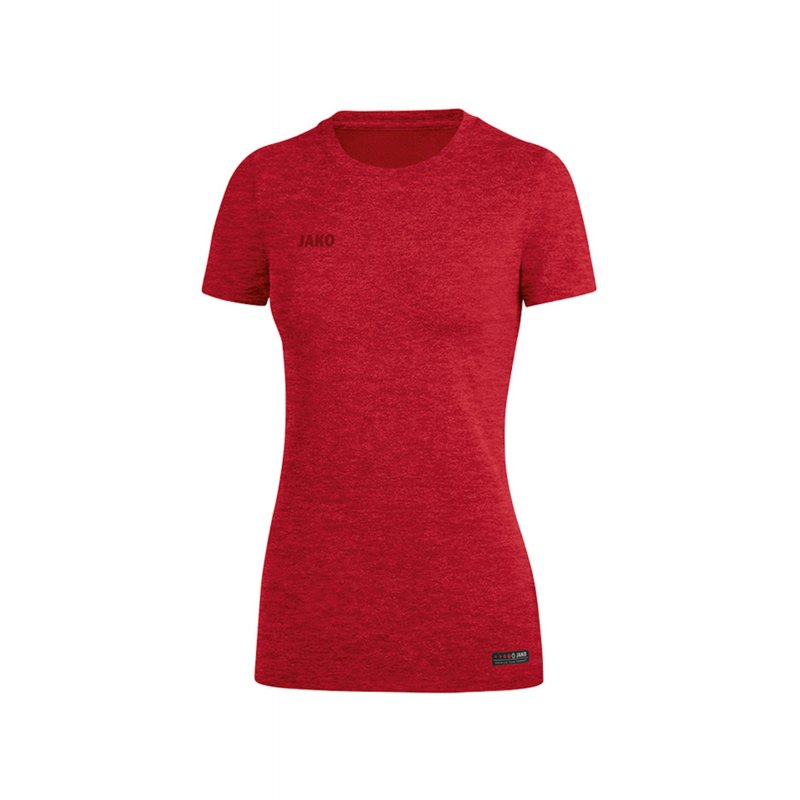 Jako T-Shirt Premium Basic Damen Rot F01 - Rot