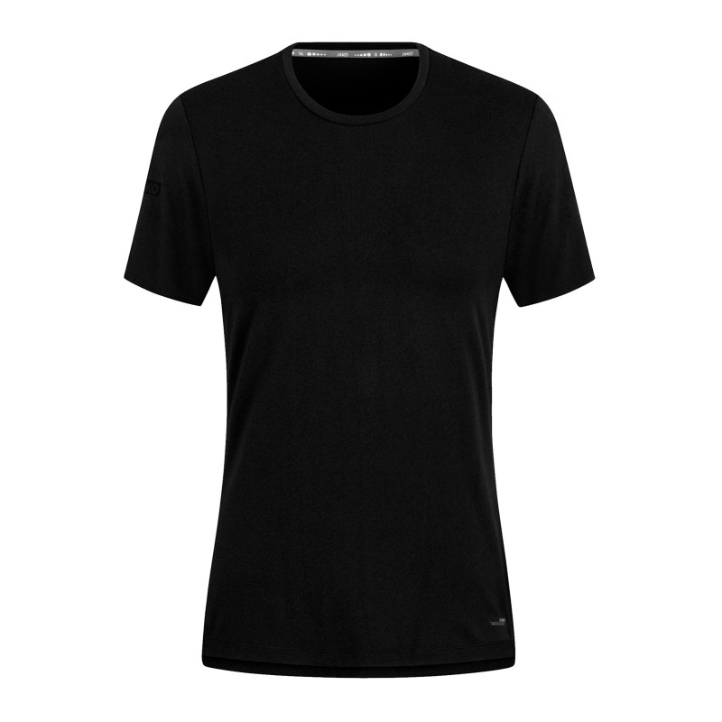 JAKO Pro Casual T-Shirt Damen Schwarz F800 - schwarz