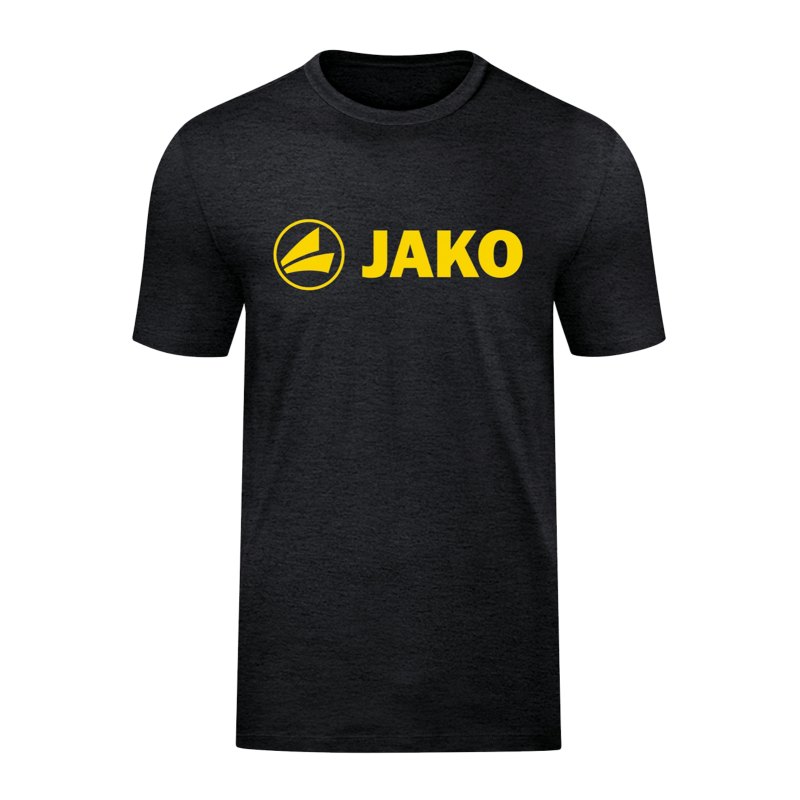 JAKO Promo T-Shirt Schwarz Gelb F505 - schwarz