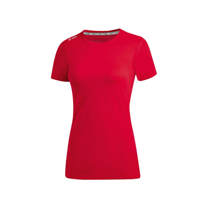 Jako Run 2.0 T-Shirt Running Damen Rot F01 - Rot