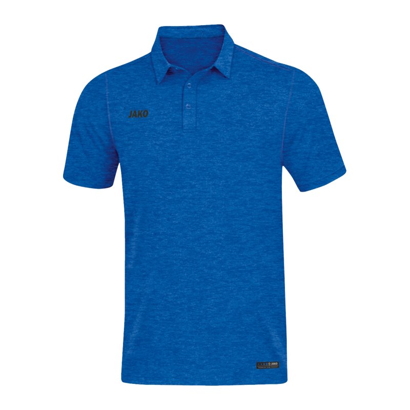 Jako Premium Basics Poloshirt Blau F04 - Blau