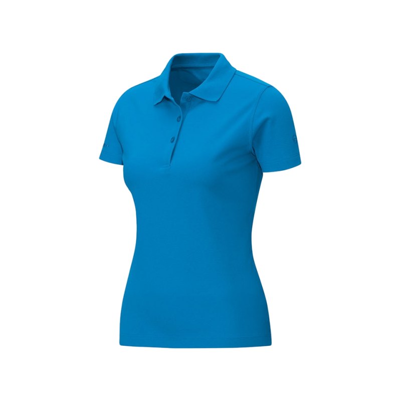 Jako Poloshirt Classic Damen Blau F89 - blau