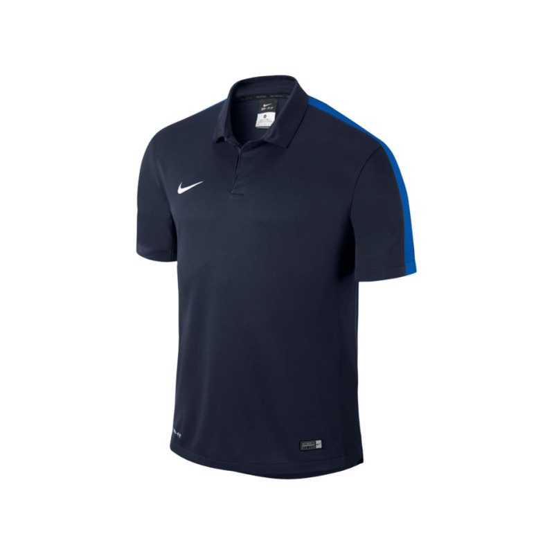 Nike Sideline Poloshirt Squad 15 Kinder F451 - blau