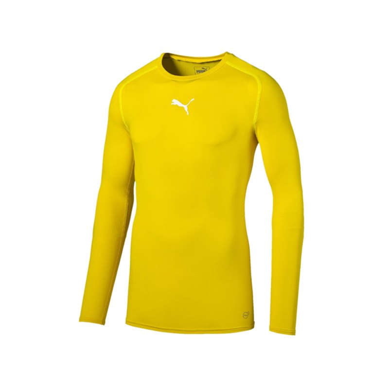 PUMA Longsleeve Shirt TB Gelb F07 - gelb