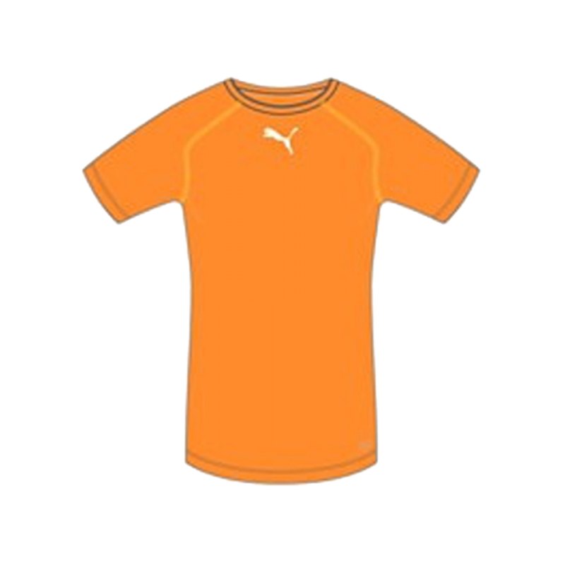 PUMA TB Shortsleeve Shirt Orange F08 - orange