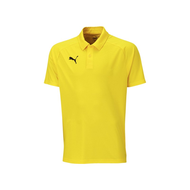 PUMA LIGA Casuals Poloshirt Gelb F07 - gelb