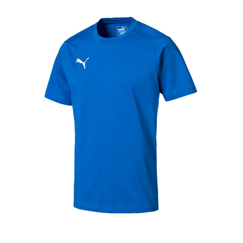 PUMA LIGA Casuals Tee T-Shirt Blau F02 - blau