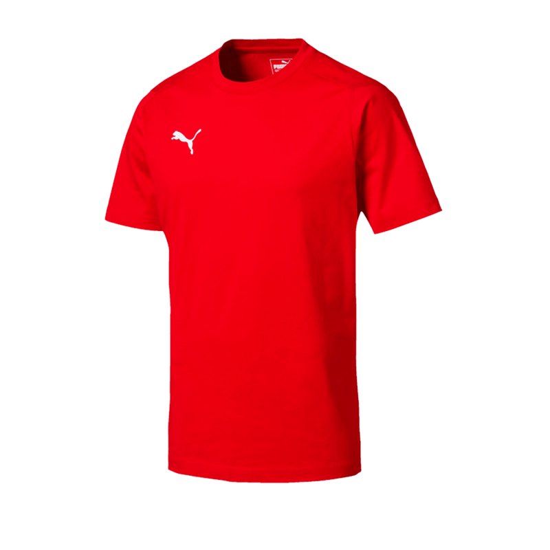 PUMA LIGA Casuals Tee T-Shirt Rot F01 - rot