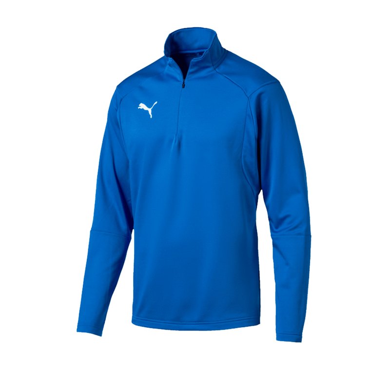 PUMA LIGA Training 1/4 Zip Top Sweatshirt Blau F02 - blau