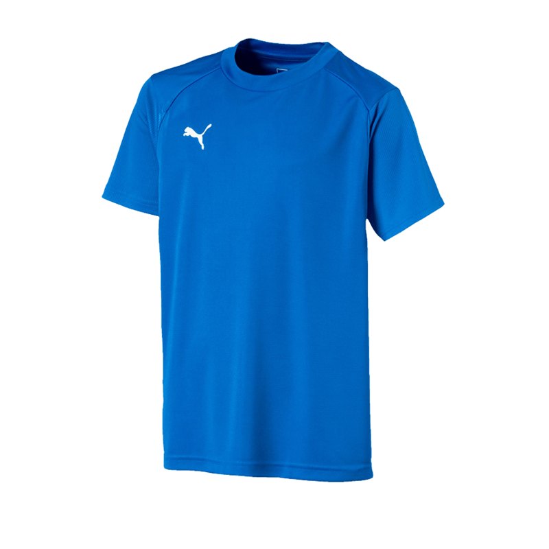 PUMA LIGA Training T-Shirt Kids Blau Weiss F02 - blau