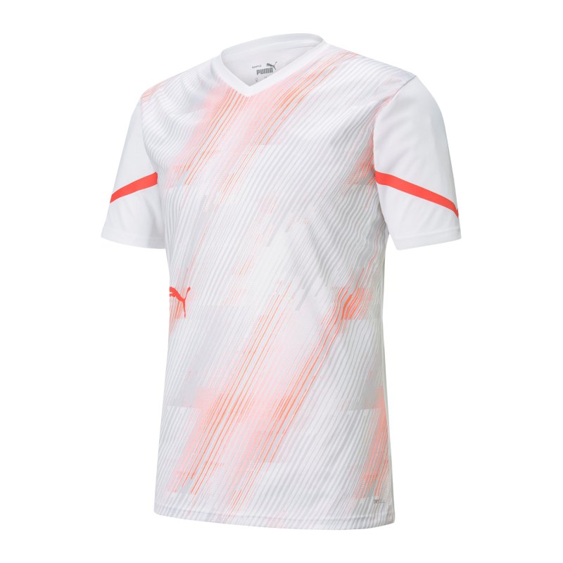 PUMA individualCUP Trikot Weiss Rot F41 - weiss