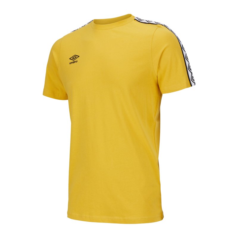 Umbro FW Taped T-Shirt Gelb FJW9 - gelb