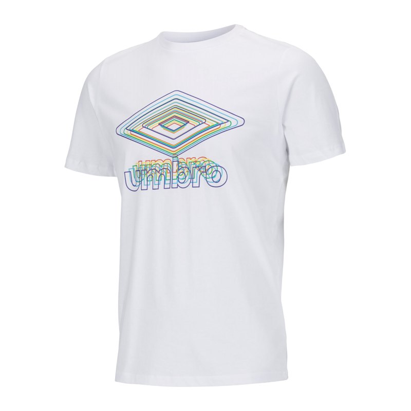 Umbro FW Multilarge Logo Graphic T-Shirt F13V - weiss