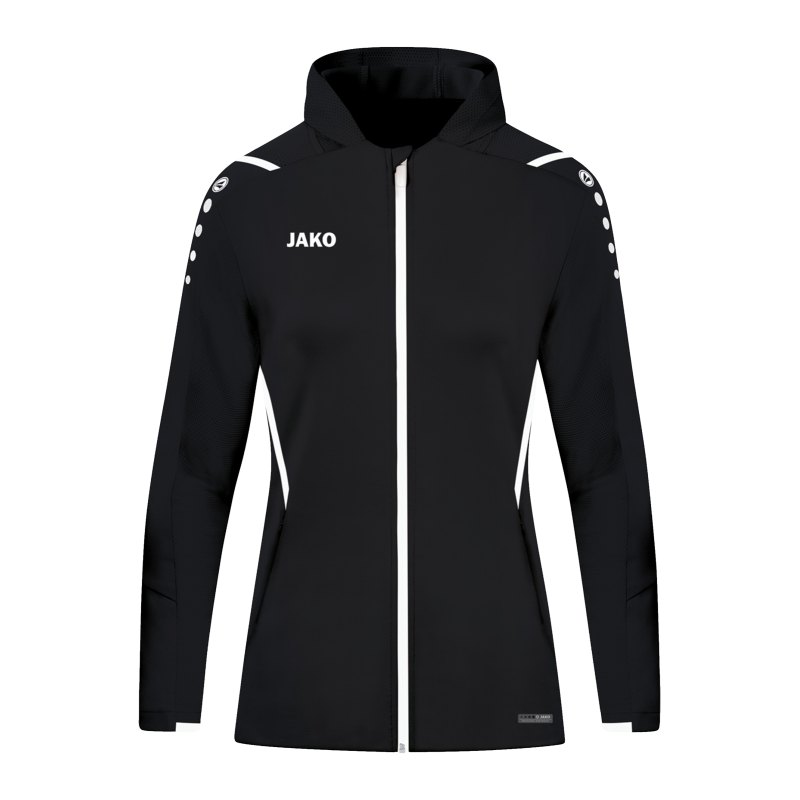 JAKO Challenge Trainingsjacke Damen Schwarz F802 - schwarz