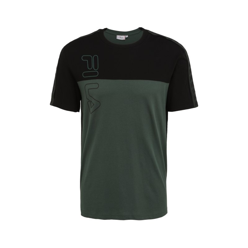 FILA Ojas T-Shirt Grün Schwarz - gruen