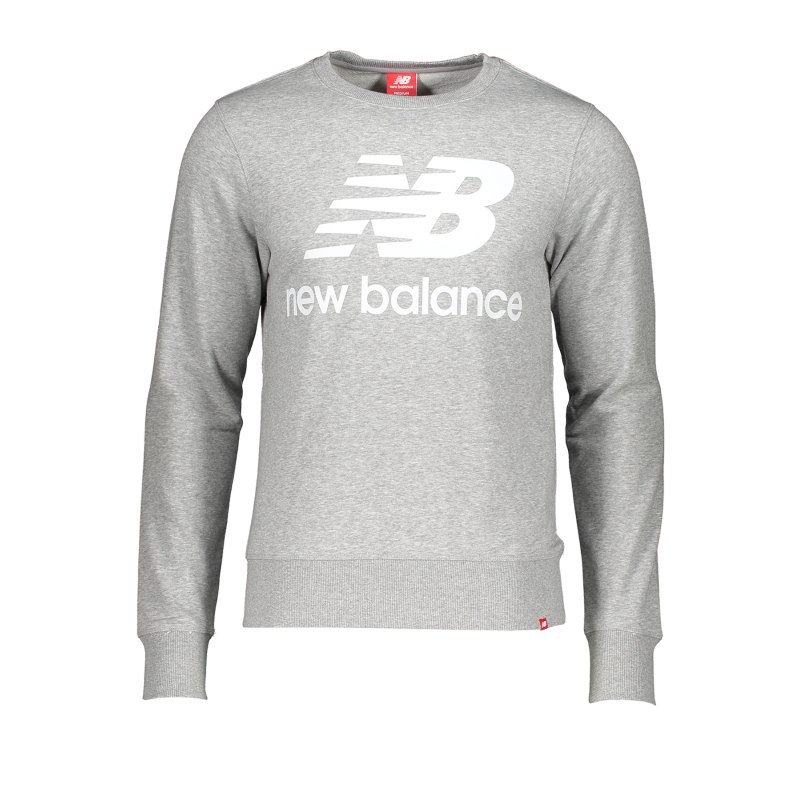 New Balance Essentials Stacked Logo SweatshirtF121 - grau