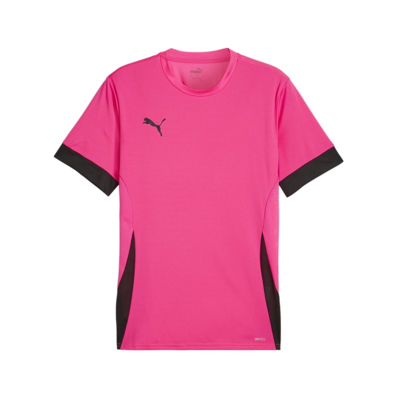 PUMA teamGOAL Matchday Trikot Pink Schwarz F27 - pink
