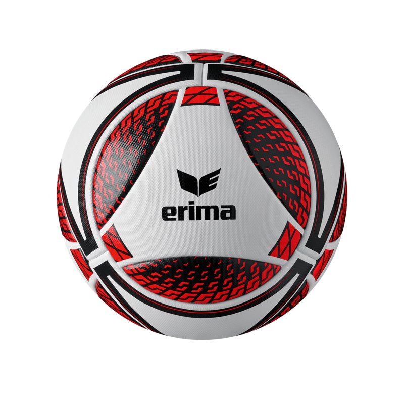 Erima Senzor Match Spielball Weiss Rot - weiss