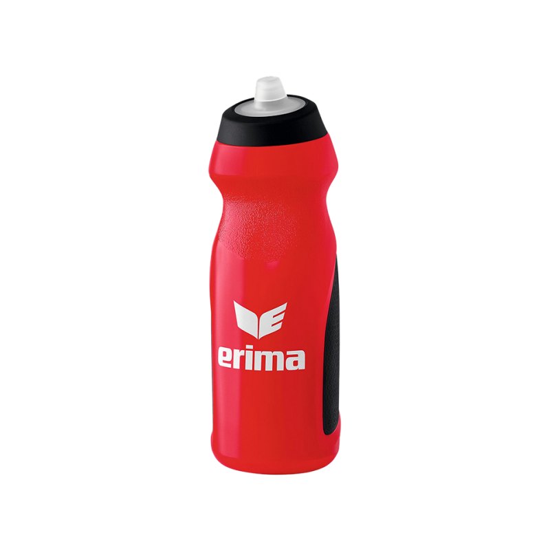 Erima Trinkflasche 700ml Rot Schwarz - rot