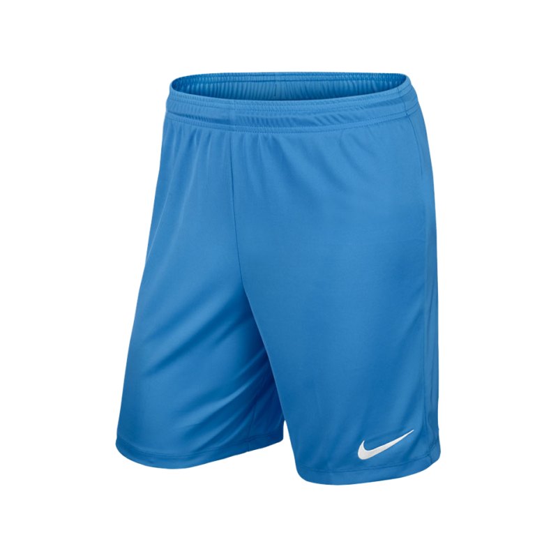 Nike Short ohne Innenslip Park II F412 Hellblau - blau