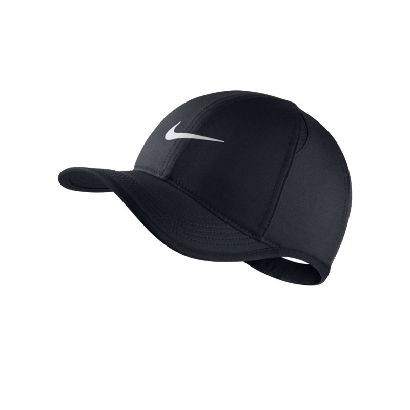 Nike Aerobill Featherlight Cap Kids Schwarz F010 - schwarz