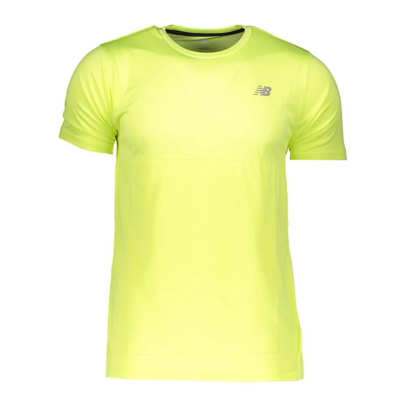New Balance Accelerate T-Shirt Running Gelb F07 - gelb